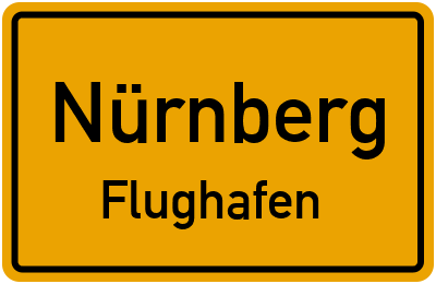 Straßenverzeichnis Nürnberg Flughafen