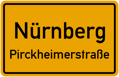 Straßenverzeichnis Nürnberg Pirckheimerstraße