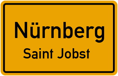 Straßenverzeichnis Nürnberg Saint Jobst