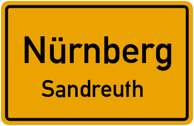 Straßenverzeichnis Nürnberg Sandreuth