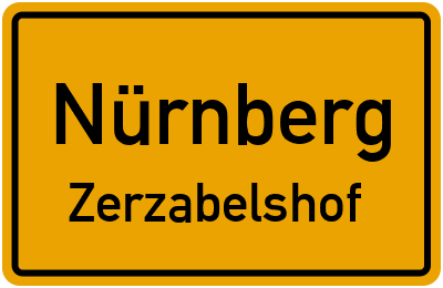 Straßenverzeichnis Nürnberg Zerzabelshof