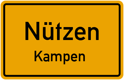 Straßenverzeichnis Nützen Kampen