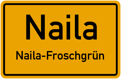 Straßenverzeichnis Naila Naila-Froschgrün