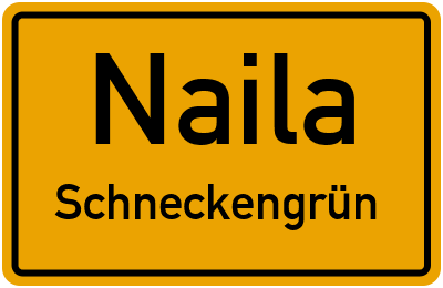 Straßenverzeichnis Naila Schneckengrün