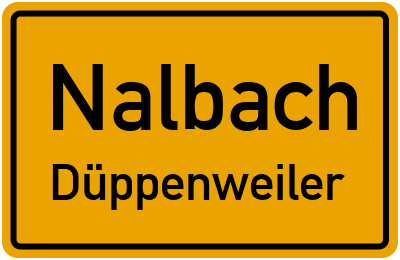 Straßenverzeichnis Nalbach Düppenweiler