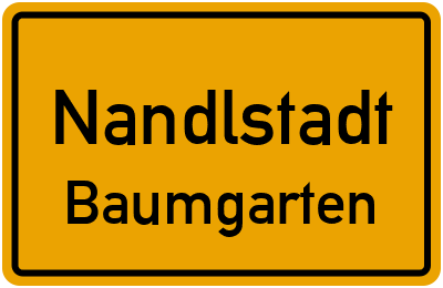 Straßenverzeichnis Nandlstadt Baumgarten