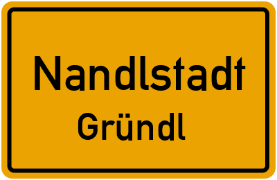 Straßenverzeichnis Nandlstadt Gründl