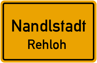 Straßenverzeichnis Nandlstadt Rehloh