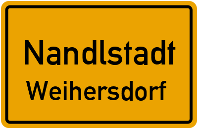 Straßenverzeichnis Nandlstadt Weihersdorf