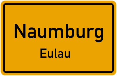 Straßenverzeichnis Naumburg Eulau