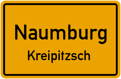 Straßenverzeichnis Naumburg Kreipitzsch
