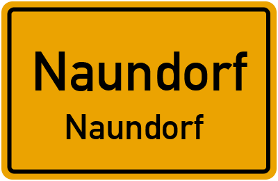 Straßenverzeichnis Naundorf Naundorf