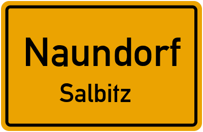 Straßenverzeichnis Naundorf Salbitz