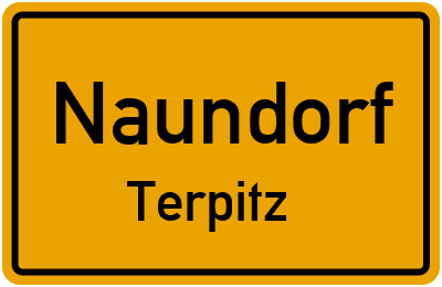 Straßenverzeichnis Naundorf Terpitz