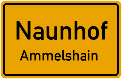 Straßenverzeichnis Naunhof Ammelshain