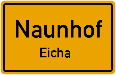Straßenverzeichnis Naunhof Eicha
