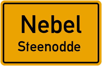 Straßenverzeichnis Nebel Steenodde
