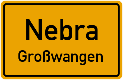 Straßenverzeichnis Nebra Großwangen