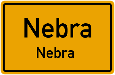 Straßenverzeichnis Nebra Nebra