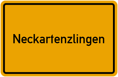 Neckartenzlingen in Baden-Württemberg