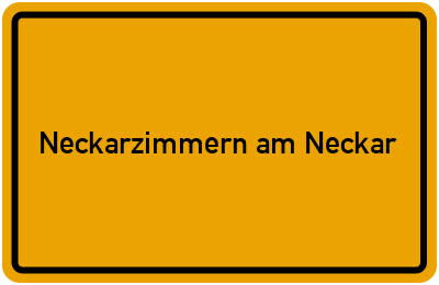 Branchenbuch Neckarzimmern am Neckar, Baden-Württemberg