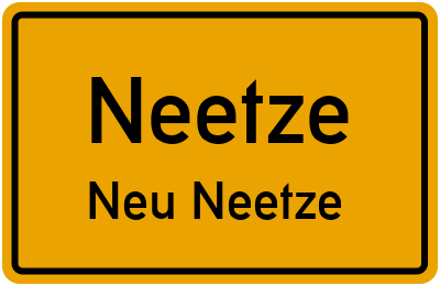 Straßenverzeichnis Neetze Neu Neetze