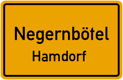 Straßenverzeichnis Negernbötel Hamdorf