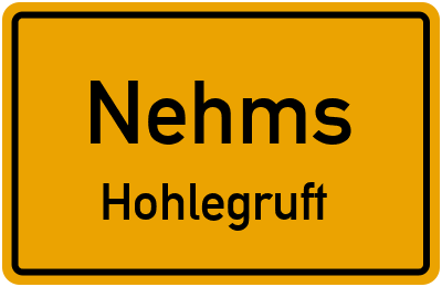 Straßenverzeichnis Nehms Hohlegruft