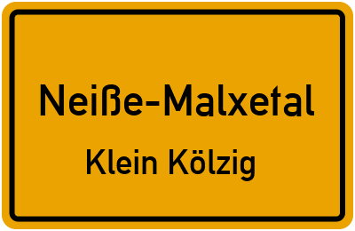 Straßenverzeichnis Neiße-Malxetal Klein Kölzig
