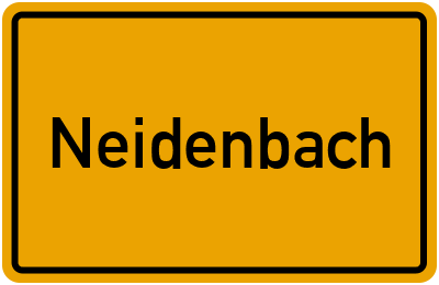 Neidenbach in Rheinland-Pfalz