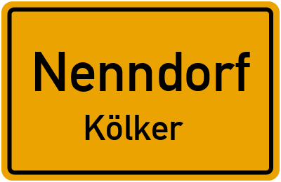 Straßenverzeichnis Nenndorf Kölker