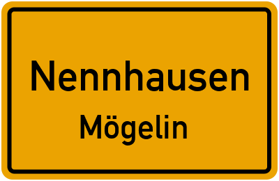 Straßenverzeichnis Nennhausen Mögelin