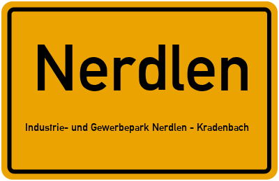 Straßenverzeichnis Nerdlen Industrie- und Gewerbepark Nerdlen - Kradenbach