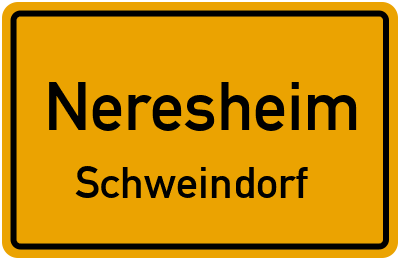Straßenverzeichnis Neresheim Schweindorf