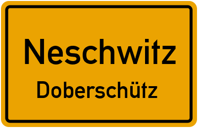 Straßenverzeichnis Neschwitz Doberschütz