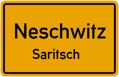 Straßenverzeichnis Neschwitz Saritsch