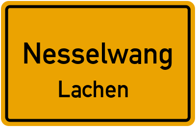 Straßenverzeichnis Nesselwang Lachen
