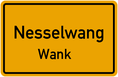 Straßenverzeichnis Nesselwang Wank