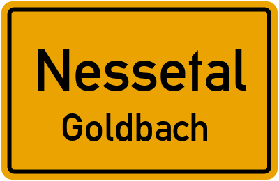 Straßenverzeichnis Nessetal Goldbach