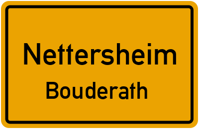 Straßenverzeichnis Nettersheim Bouderath