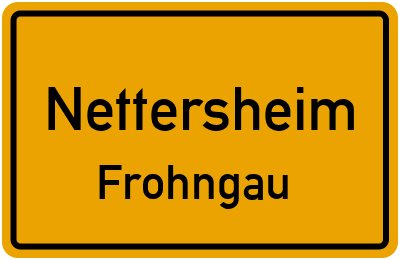 Straßenverzeichnis Nettersheim Frohngau