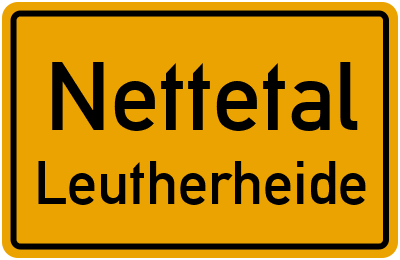 Straßenverzeichnis Nettetal Leutherheide