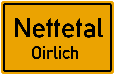 Straßenverzeichnis Nettetal Oirlich