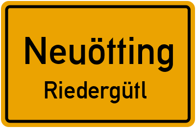 Straßenverzeichnis Neuötting Riedergütl