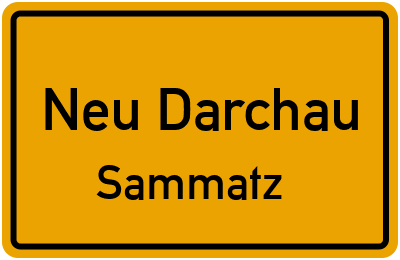 Straßenverzeichnis Neu Darchau Sammatz