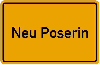 Neu Poserin in Mecklenburg-Vorpommern