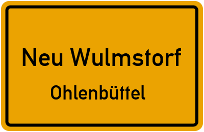 Straßenverzeichnis Neu Wulmstorf Ohlenbüttel
