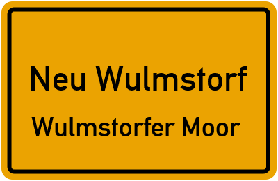 Straßenverzeichnis Neu Wulmstorf Wulmstorfer Moor