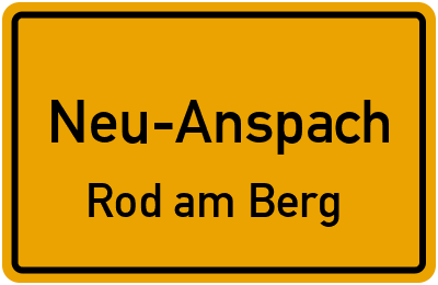 Briefkasten in Neu-Anspach Rod am Berg