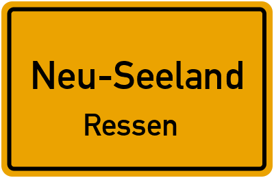Straßenverzeichnis Neu-Seeland Ressen